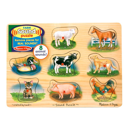 Melissa & Doug - Farm Sound Puzzle