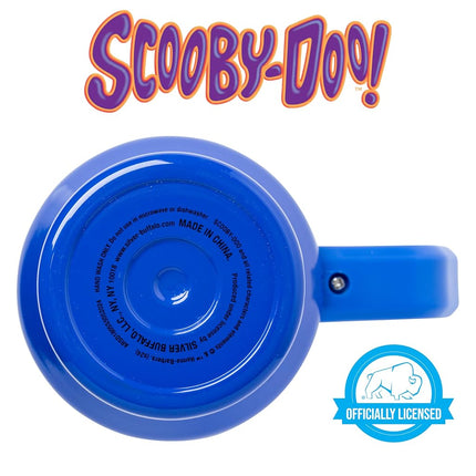 Silver Buffalo Scooby-Doo “Where are You!” Stainless Steel Tumbler with Handle Featuring The Mystery Machine, Fits in Standard Cup Holder, 40 Ounces