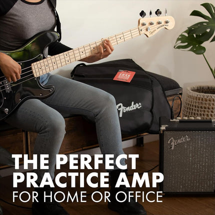 Fender Rumble 25 V3 Bass Amplifier, Bass Combo Amp, 25 Watts, with 2-Year Warranty, 8 Inch Speaker, with Overdrive Circuit and Mid-Scoop Contour Switch