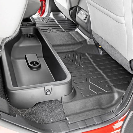 Rough Country Floor Mats for 2022 Nissan Frontier | Crew Cab - M-80515