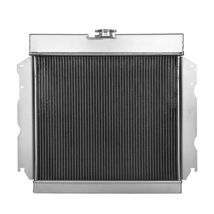 DNA Motoring RA-CORONET66-2 2-Row Full Aluminum Radiator Compatible with 1965-1966 Dart / 1966-1969 Charger / 1965-1967 Satellite / 1965-1966 Valient V8 AT/MT