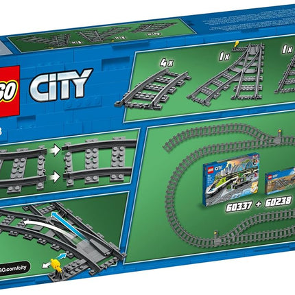 LEGO City 60238 - Weichen (8 Teile) - 2018