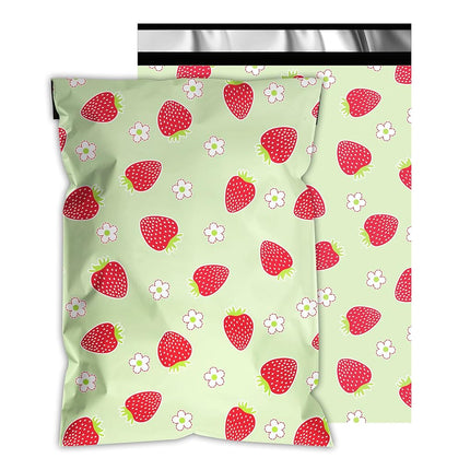 Poly Mailers 12x15.5 Inch, 50 Pack, Strawberry Sel