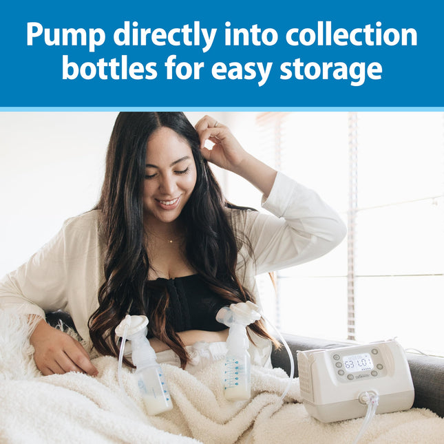 Dr. Brown’s Breastmilk Collection Bottles, 4 oz/120 ml, 4-Pack