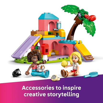 LEGO Friends Guinea Pig Playground Toy - incl. 2 Mini Dolls, 2 Animal Figures and Lots of Pet Care Accessories - Creative Birthday Gift for 5+ Year Old Girls - 42640