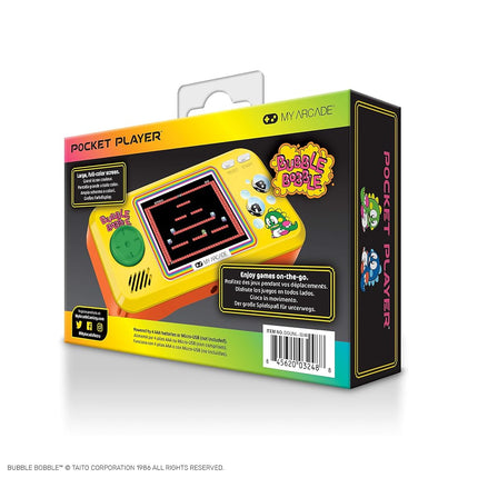 MY ARCADE DGUNL-3248 Bubble Bubble Game Console, Yellow