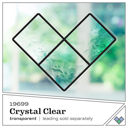Gallery Glass Stained Glass Paint, Crystal Clear 8 fl oz Perfect For DIY Arts And Crafts Projects, 19699