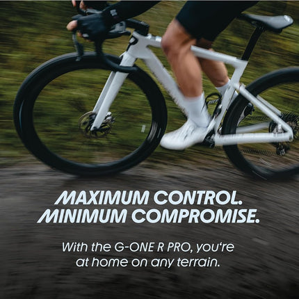Schwalbe G-One R Pro Evo Super Race V-Guard TLR Folding Tyre, Black, 700x40C (40-622 | 28x1.50)