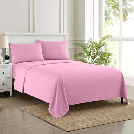 Sweet Home Collection Luxury Bedding Set with Flat