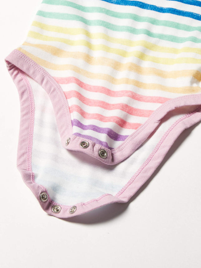 HonestBaby Baby 5-Pack Organic Cotton Long Sleeve Bodysuits - pink - 6-9 Months
