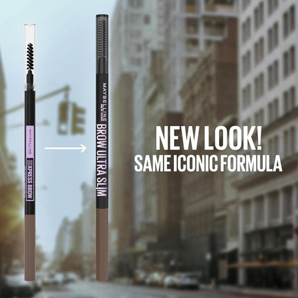 MAYBELLINE - Brow Ultra Slim Defining Eyebrow Pencil Black 264-0.003 oz (90 mg