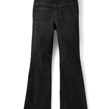 The Children's Place Jean en jean coupe large pour fille, Délavage noir, 16