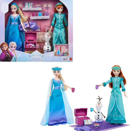 Mattel Disney Frozen Anna & Elsa Slumber Sister Se