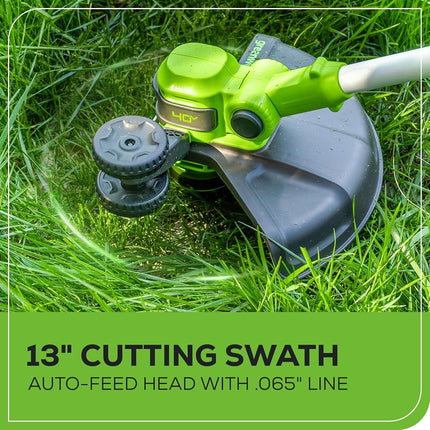 Greenworks 40V 16" Brushless Cordless (Push) Lawn Mower + Blower (350 CFM), 4.0Ah Battery and Charger Included (75+ Compatible Tools)