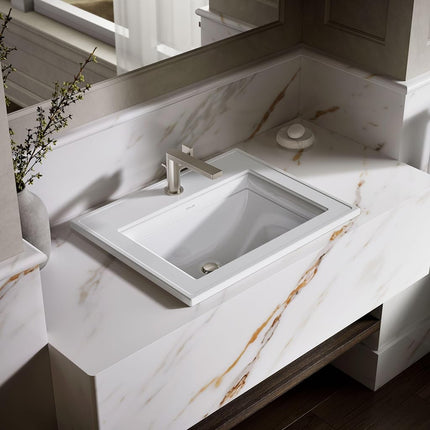 Kohler K-2298-0 Compass Self-Rimming Undercounter Lavatory (White)