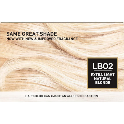 L'Oreal Paris Superior Preference Fade-Defying + Shine Permanent Hair Color, LB02 Extra Light Natural Blonde, Pack of 1, Hair Dye