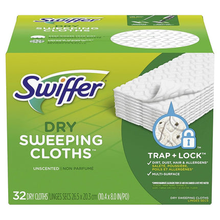 Swiffer Sweeper Dry Sweeping Pad, Multi Surface Re