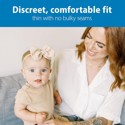Coussinets d'allaitement lavables Dr. Brown's en bambou, réutilisables, avec sac à linge, absorption jour et nuit, lot de 8