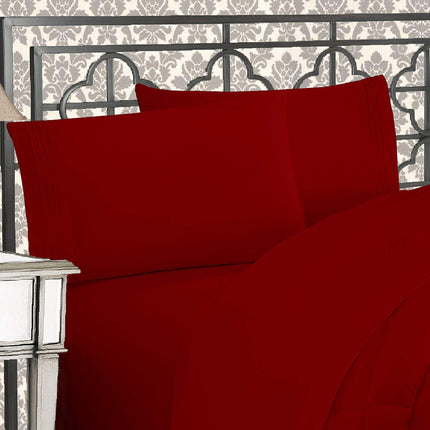 Elegant Comfort 1500 Thread Count Wrinkle & Fade R