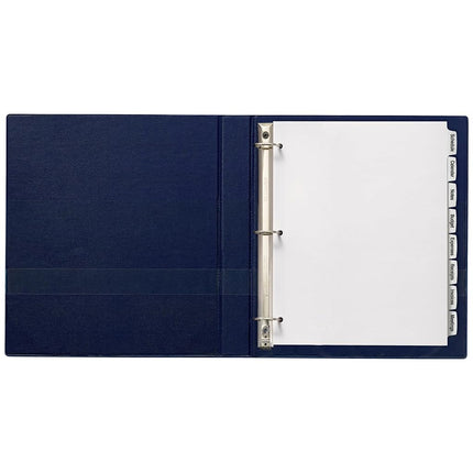 Avery Big Tab Printable White Label Dividers with Easy Peel, 8 Tabs, 20 Sets (14435)