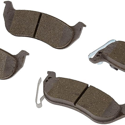 ACDelco Silver 14D981CH Jeu de plaquettes de frein à disque arrière en céramique