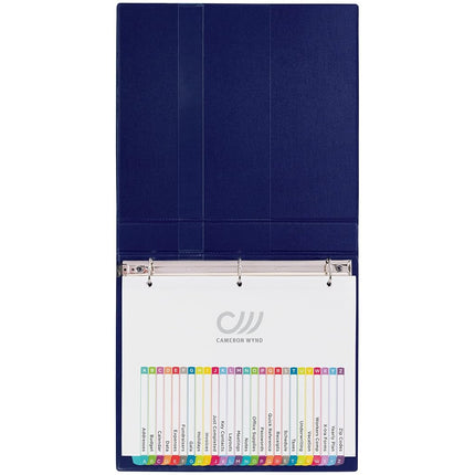 Avery 12 Tab Dividers for 3 Ring Binders, Customizable Table of Contents, Multicolor Tabs, 1 Set, 24 Packs (11843)