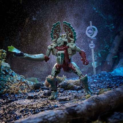Transformers Collaborative Jurassic Park x Toys Dilophocon and Autobot JP12 Action Figures