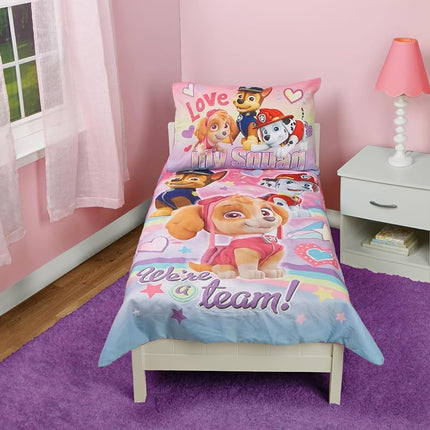 Paw Patrol Skye Toddler Bed Set We're A Team