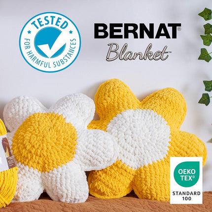 Bernat Blanket - 2 Pack of 220 Yards/10.5 oz Grassy 100% Polyester Yarn