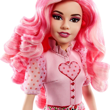 Mattel Disney Descendants: El Ascenso de Red Muñeca Cantante Bridget, Joven Reina de Corazones con Ropa Inspirada en la Película, Canta "Shuffle of Love" en Inglés