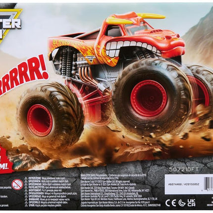 Monster Jam, Official El Toro Loco Rev ‘N Roar 1:18 Scale Monster Truck, Kids Toys for Boys & Girls Ages 3 and up