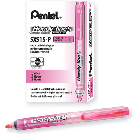 Pentel SXS15P Handy-line S Retractable Refillable 
