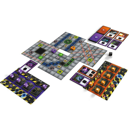 Renegade | Robo Rally Dice | Standalone Dice Game, Compatible With Robo Rally, Real-Time Programming, Robot Racing, Upgrades And Factory Gameboards | 2-4 Players | 30-45 Minutes