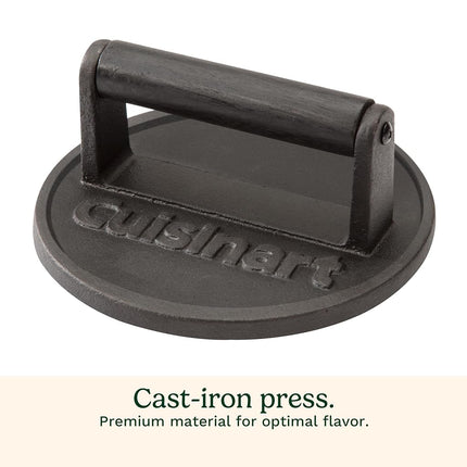 Cuisinart CISB-111 Cast Iron Smashed Burger Press