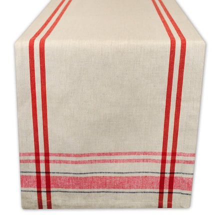 DII French Stripe Dining Table Collection Farmhous