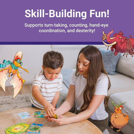 Ravensburger Dinosaur Island Eye Found It! Card Game - Fun Dinosaur Spot It Game for Kids & Families - Promotes Focus and Memory - Ages 4+