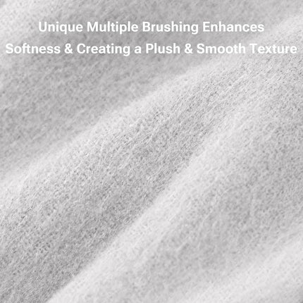 SLEEP PHILOSOPHY True North Flannel Sheets Queen Size, Cozy 100% Cotton Flannel Bed Sheets, Ultra Soft Cute Sheet Set, Elastic Pocket Fits Up to 14" Mattress, Skiiers 4 Piece