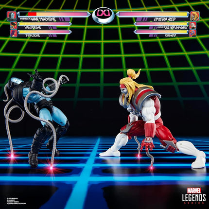 Marvel Legends Series Gamerverse Marvel's War Machine vs Marvel's Omega Red Action Figure Collectibles