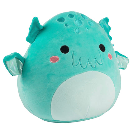 Squishmallows Original 25 cm Theotto el Cthulhu - Peluche oficial de fantasía de Jazwares - Suave, achuchable y coleccionable monstruo de peluche - Regalo para niños y niñas