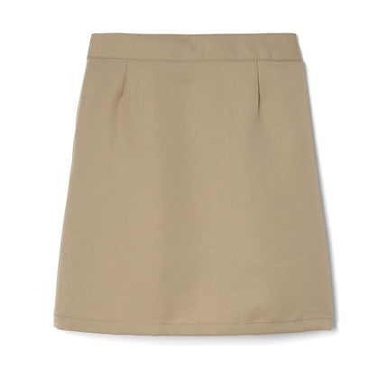 French Toast Girls' Front Pleated Skirt with Tabs, Khaki, 20