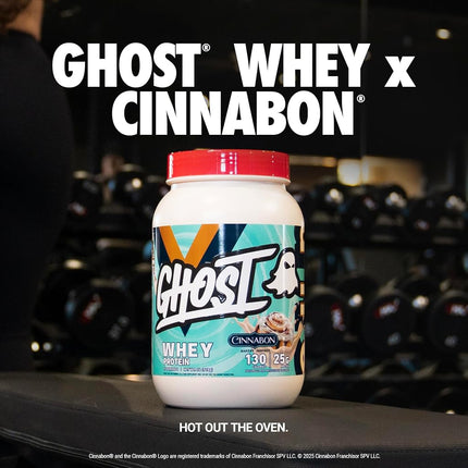 Ghost Cinnabon Whey Protein Powder 907 g