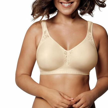 Playtex Women's 18 Hour Ultimate Lift and Support Wire Free Bra, Gentle Peach, 42C