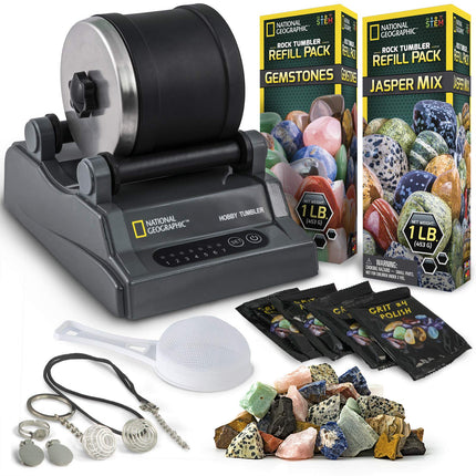 National Geographic Hobby Rock Tumbler Kit - Rock 