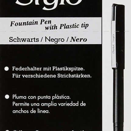 Pluma de dibujo Pentel Arts Stylo
