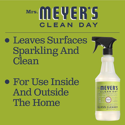 Limpiador de cristales Mrs. Meyer's Clean Day, verbena de limón, 24 onzas