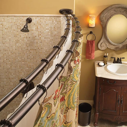 Moen SR2100OWB Lot de 12 anneaux de douche, bronze vieilli
