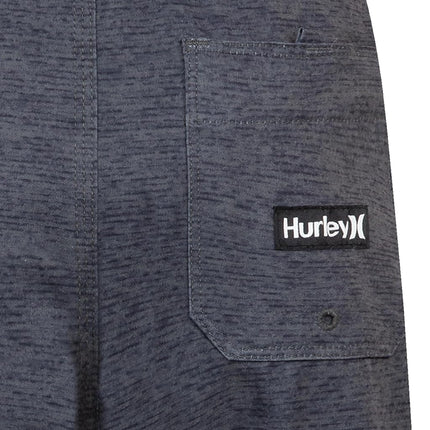 Short de bain Hurley pour garçons, à enfiler, Shadow Black, 7