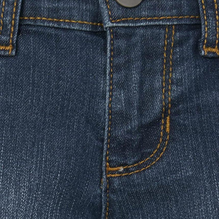 The Children's Place Jeans Súper Ajustados para Niñas, Lavado Azul Victoria, Talla 6-7 Slim