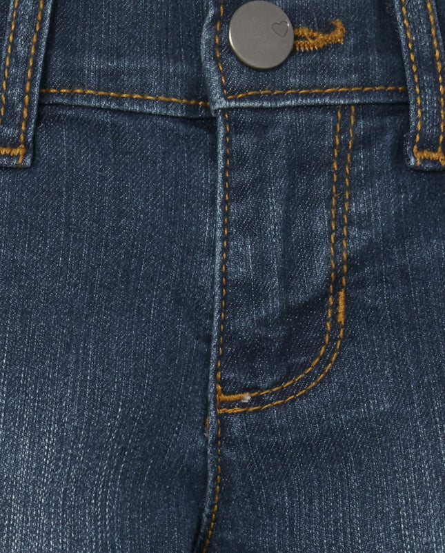 The Children's Place Girls' Super Skinny Jeans, Victory Blue Wash, 5 Slim