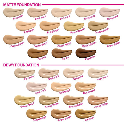 WET N WILD - Photo Focus Dewy Foundation Shell Ivory - 0.95 oz (28 ml)